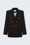 Buttoned Classic Jacket - Brown - 3