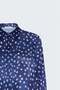 Patterned Classic Shirt - Navy Blue - 4