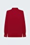 Degaje Collar Blouse - Red - 4