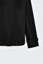Satin Bomber Jacket - Black - 3