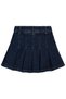 Civil Girl's Pleated Skirt |   Kot |   School Nursery and Daily Use - Navy Blue - 3