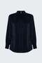 Long sleeve blouse - navy blue - 2