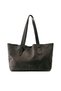 Süet mumlu görünümlü shopper çanta - 2
