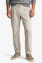 Men's Beige Tapered Trousers - 2