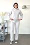 Women's Hooded Stoppered Tracksuit Set Gray - 27K 2799 - 3