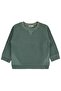 Civil Boy's Patchwork Sweatshirt |   Selanik Long Sleeve Crew Neck |   School Nursery and Daily Use - Khaki