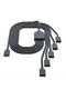 1-To-5 ArGB Splitter Cable / 5V - Support 3-Pin ADDRessable RGB - Led Sync Cable For Masterfan/Masterliquid ArGB Series Support(ArGB 1-To-5 Splitter)
