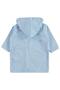 Bow-Tie Teddy Bear Embroidered Bathrobe - Blue - 2