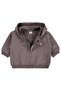 Floral Embroidered Basic Cardigan for 6-18 Months - Brown - 3