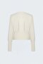 Buttoned Cardigan - Ecru - 4