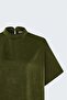 Bat Sleeve Blouse - Green - 4