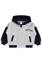 Best Vibes Printed Cardigan for 6-18 Months - Gray