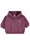 Floral Embroidered Basic Cardigan for 6-18 Months - Lilac