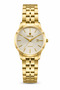 Women's Sapphire Glass Calendar Analog Metal Cord Wristwatch 2 Years Warranty