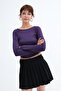 Crew Neck Basic Blouse B1025 - 4