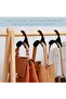 Purse Hanger Hook, 6 Pack Multi-Function Handbag Hanger Organizer, Bag Rack Holder, Cloakroo - 7