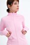 High Neck Zippered Cardigan H13917
