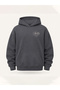 Unisex Men's and Women's Owners Club Design Printed Oversize 3 Thread Hooded Sweatshirt - 6