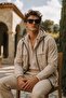 Men's Trend Casual Lined Stone Raincoat & Windbreaker - 3