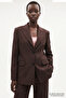 Stone Printed Lined Padded Regular Jacket - 8