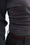 Drawstring Long Sleeve T-Shirt P06095 - 3