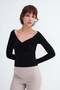 V-Neck Blouse B1965