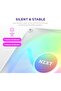 F120 RGB Core Triple Pack - 3 x 120mm Hub-Mounted RGB Fans with RGB Controller - 8 Individually-Addressable LEDs - Semi-Translucent Blades - High Static Pressure & Airflow - CAM Software - White - 6