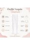 Girls' White 40 Denier Opaque Pantyhose for School Ballet and Special Occasions - 8