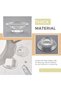 Glass Soap Dish 2 Pack, Bathroom Round Transparent Soap Holder, Soap Tray for Bathroom Countertop Kitchen Sink Glassware - 8