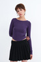 Crew Neck Basic Blouse B1025 - 5