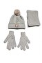 Kitti 9-15 Years Old Girls' Lined Scarf, Beanie, Gloves 3-Piece Set - 2