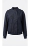 Denim Taşlı Bomber Ceket