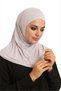 Prenses Hijab Two-Piece Sandy Lycra Fabric – for Daily Use and Prayer - 3