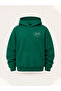 Unisex Men's and Women's Owners Club Design Printed Oversize 3 Thread Hooded Sweatshirt - 6