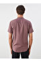 Regular Fit Judge Collar Short Sleeve Men's Shirt - 4