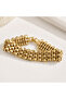 HASIR ÖRME XUPİNG BİLEKLİK (GOLD) - 4
