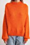 Mixray Relaxed Fit Round Neck Thick Knit Sweater - 5