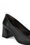 Women's Genuine Leather Brown Heeled Shoes - 7