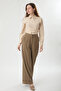 Double Leg Polyviscon Trousers Mink - 3