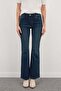 High Waist Flare Jeans - 5