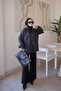 Modest Cardigans - Black - Oversize - 3
