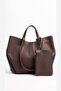 Women's Special Edition Bitter Brown Hand and Shoulder Bag