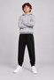 Boys and Girls Black-Navy Blue Jogger Sweatpants - Zipper Pockets, Elastic Waist and Cuffs School Season
