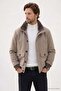 Winter Jackets - Brown - Relaxed fit