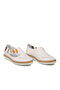 White Genuine Leather Anatomical Comfortable Sole Side Elastic Women's Casual Shoes Z184 Z - 3
