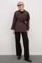 Trench Coats - Brown - Oversize - 6