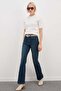 High Waist Flare Jeans - 2