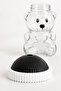 Barista Double Teddy Bear Figured Glass Cup - 8
