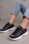 Women's High Thick Sole 5 cm Soft Anatomical Comfortable Sole Women's Sneaker Sports Shoes - 2