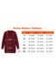 Women's V-Neck Long Sleeve Buttoned Chain Knit Patterned Embossed Stylish Elegant Soft Casual Black Long Knitwear Cardigan - 4